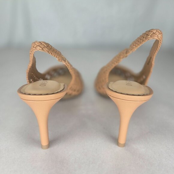 NWT On 34th Women's Monikaa Pointed-Toe Pumps - Walnut Woven - Picture 4 of 7